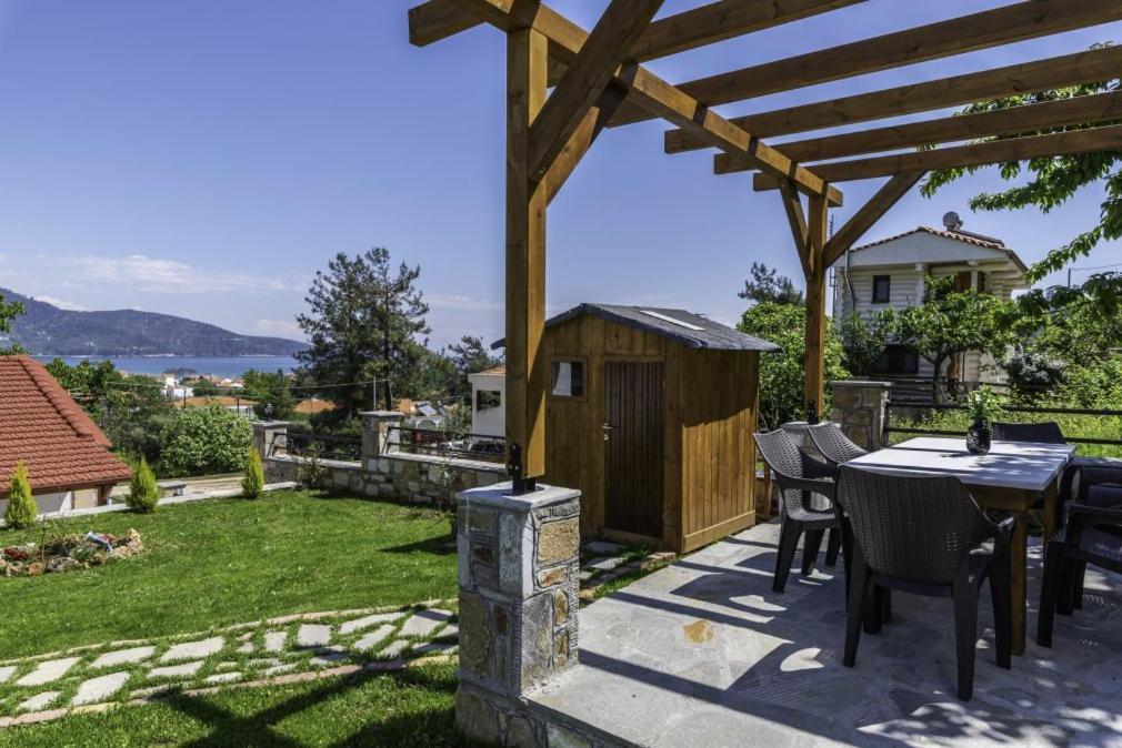 Annas Villa Skála Potamiás Exterior foto